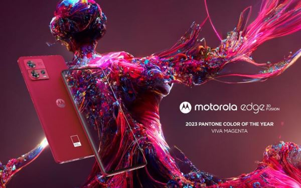 <br />
							Motorola представила смартфон Edge 30 Fusion в оттенке Viva Magenta, который Pantone назвал цветом 2023 года<br />
						