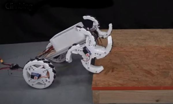 Робот OmniWheg с всенаправленными трансформируемыми колесами 